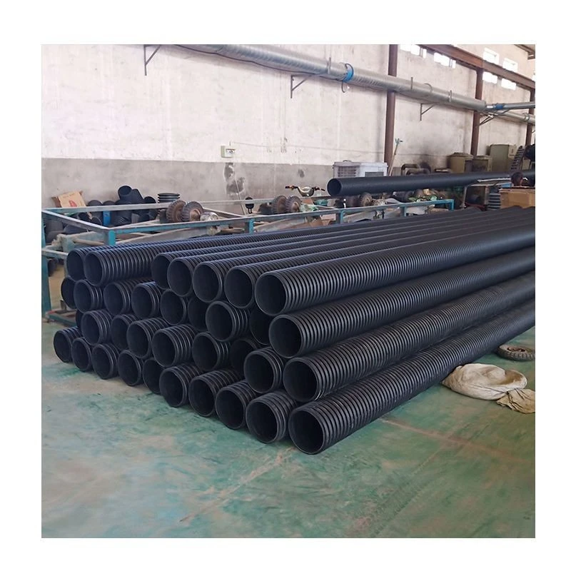 Hdpe Corrugated Pipe Double Wall factory Hdpe Corrugated Pipe Double Wall factory